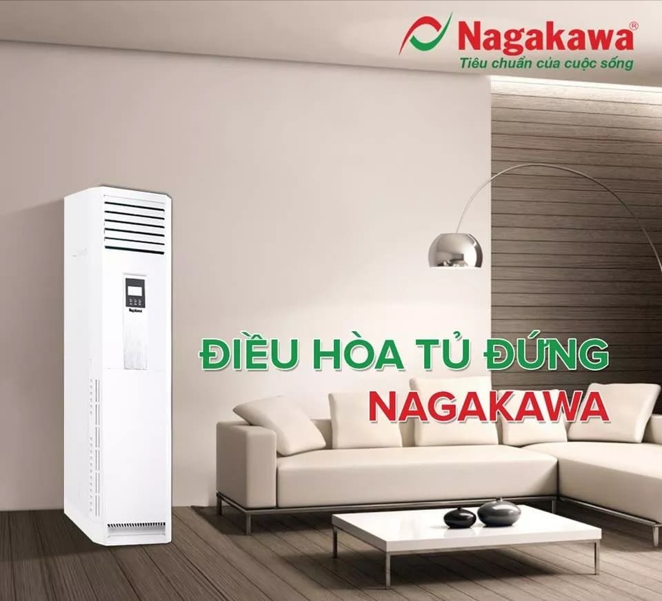 Máy lạnh tủ đứng 3hp Nagakawa